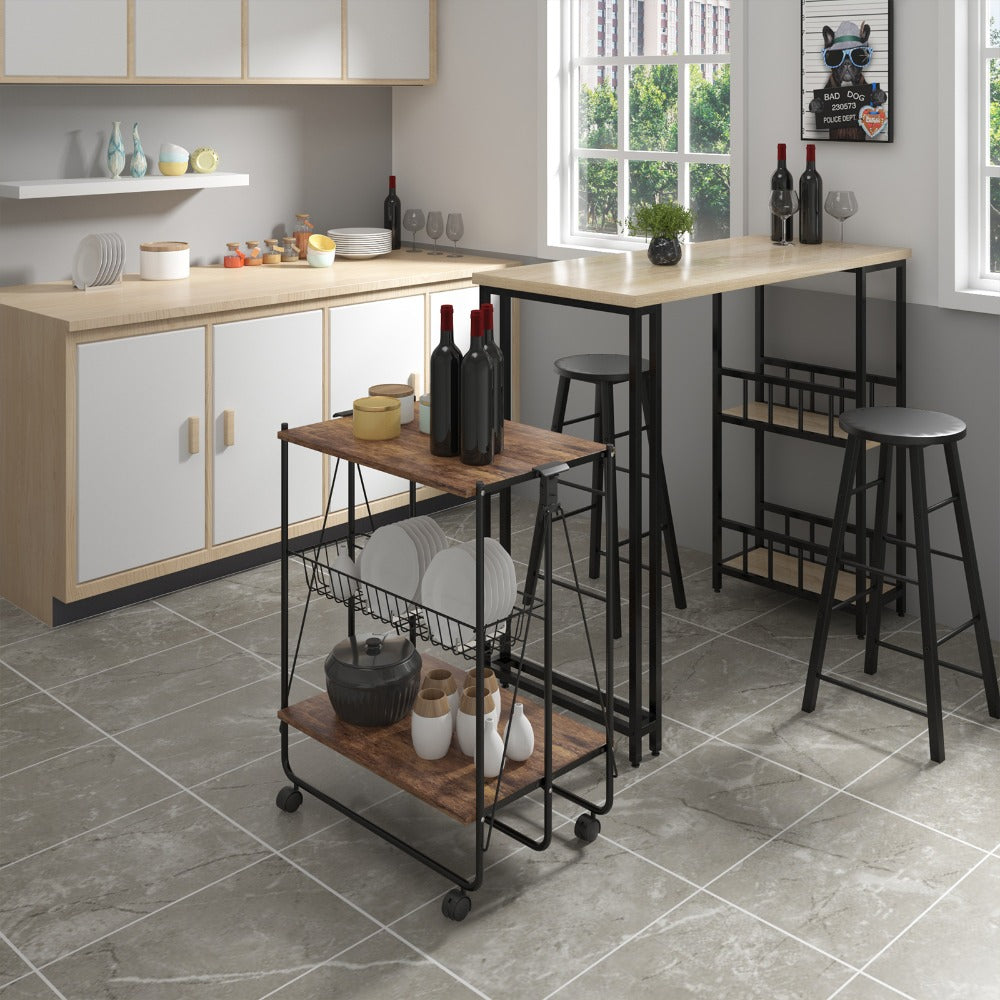 Carrello Ferro e Legno