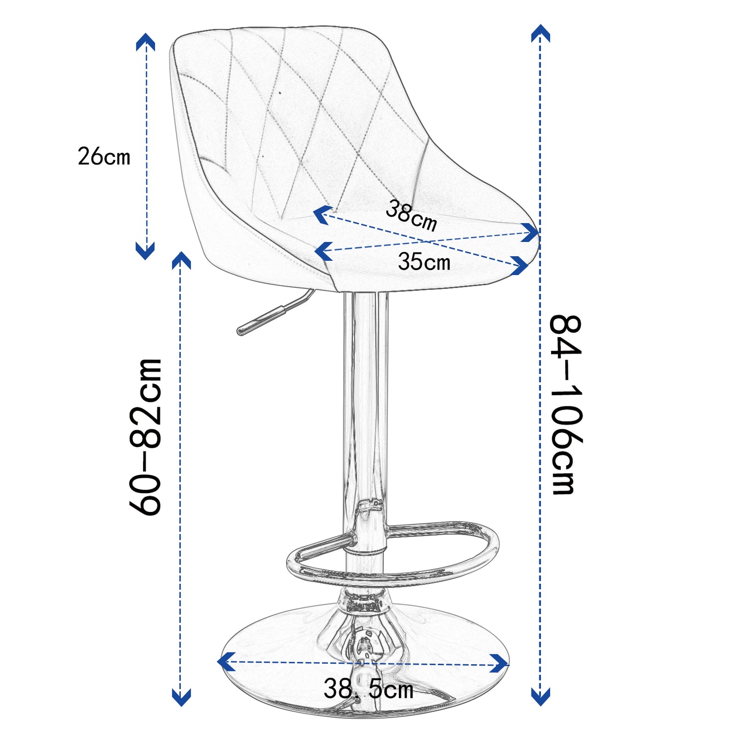 Sedia per bancone colazione - 2