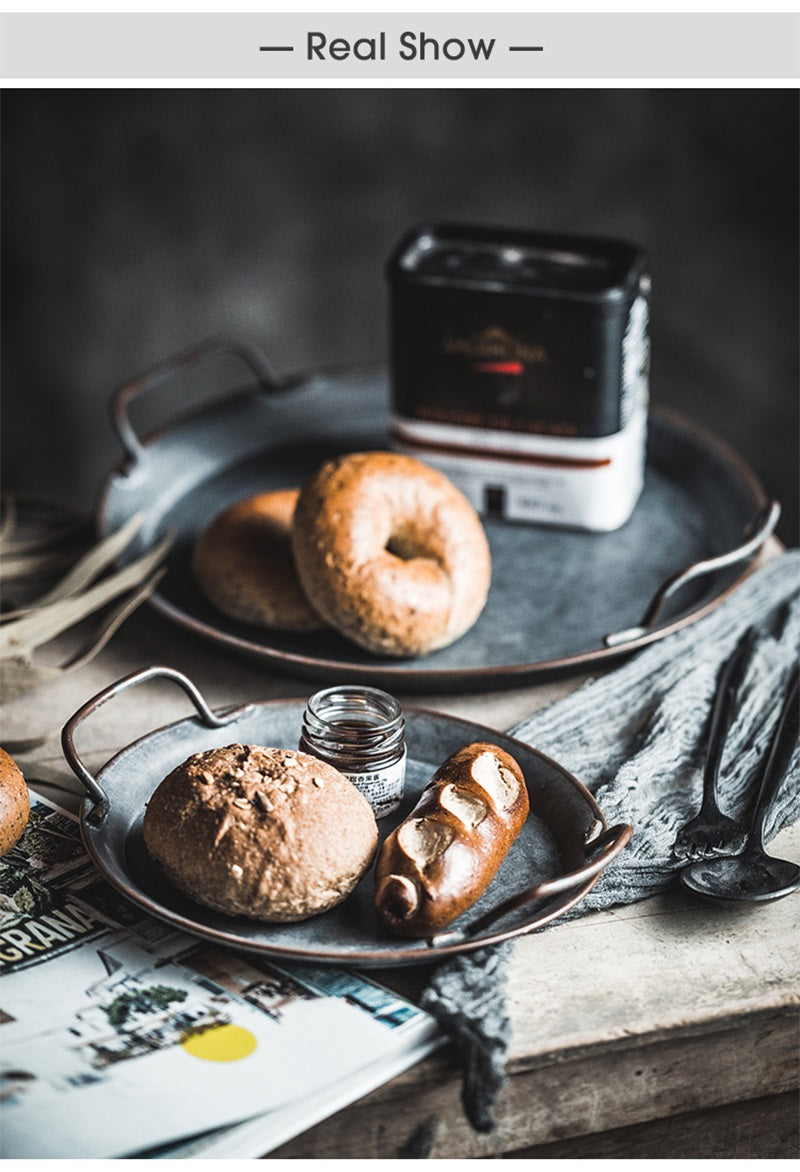 Vassoio Ferro stile antico