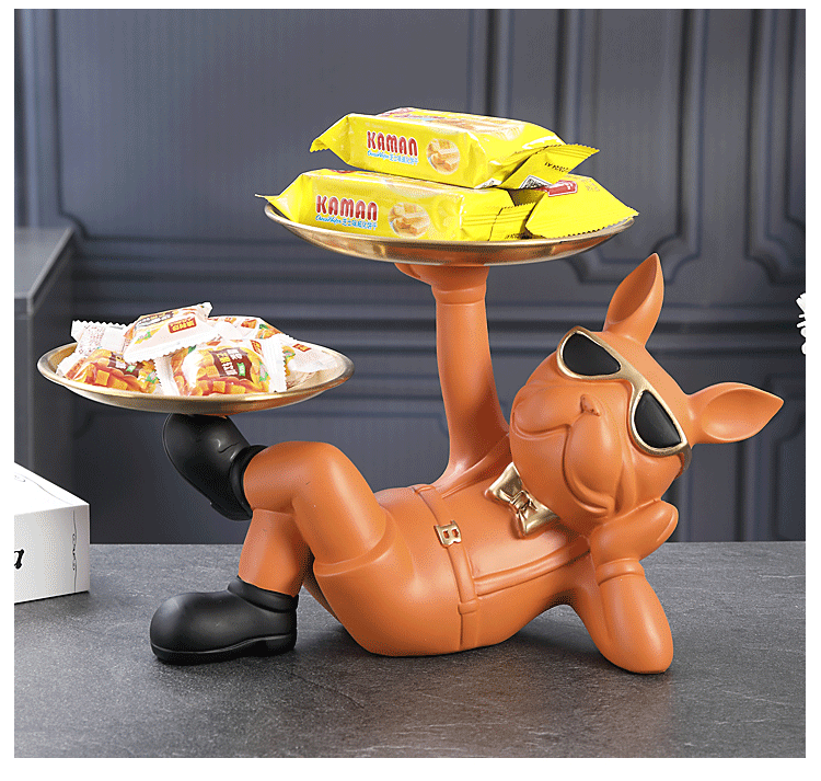 Decorazione porta chiavi stile cagnolino