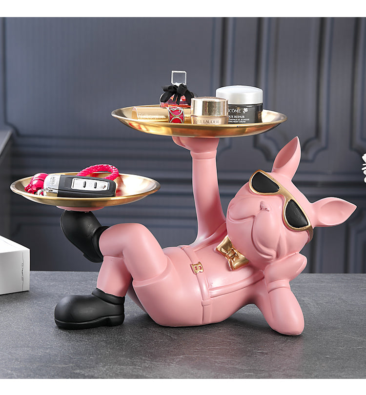 Decorazione porta chiavi stile cagnolino