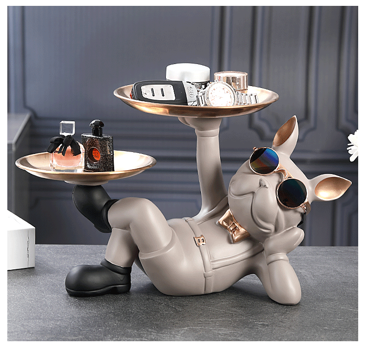 Decorazione porta chiavi stile cagnolino