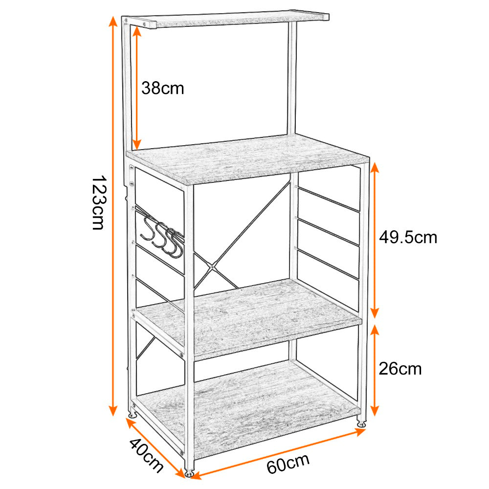 Scaffalatura Ferro e Legno