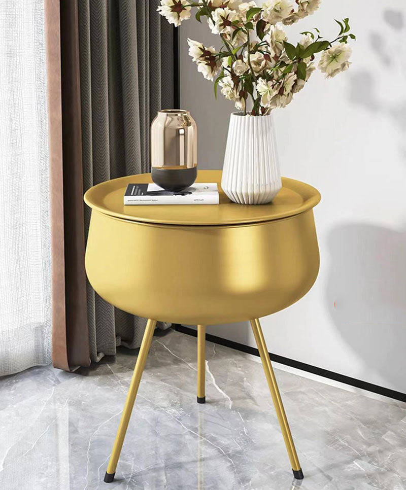 Comodino / tavolino in ferro