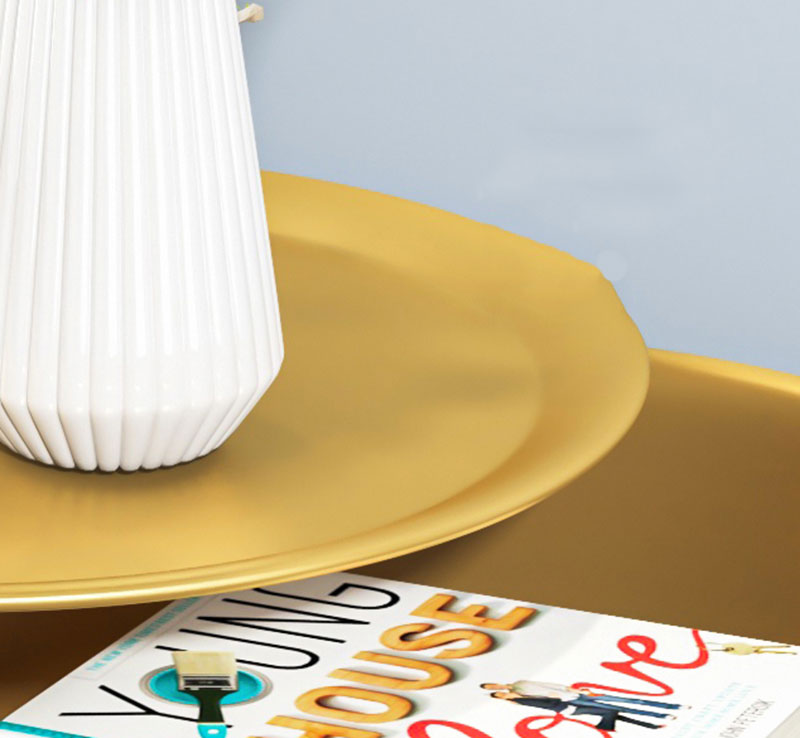 Comodino / tavolino in ferro