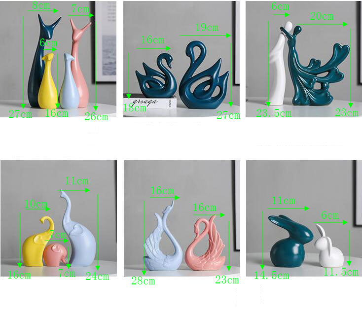 Decorazioni set animali & natura