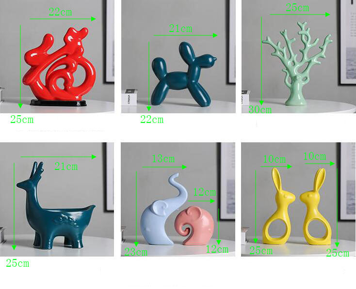 Decorazioni set animali & natura