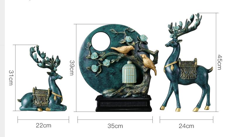 Decorazione soggiorno Renne