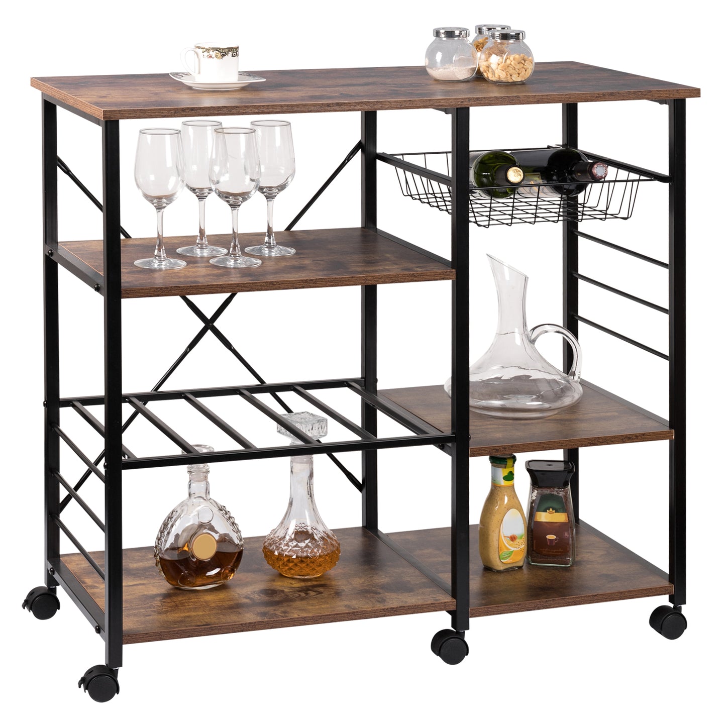 Carrello Ferro e Legno - Grande