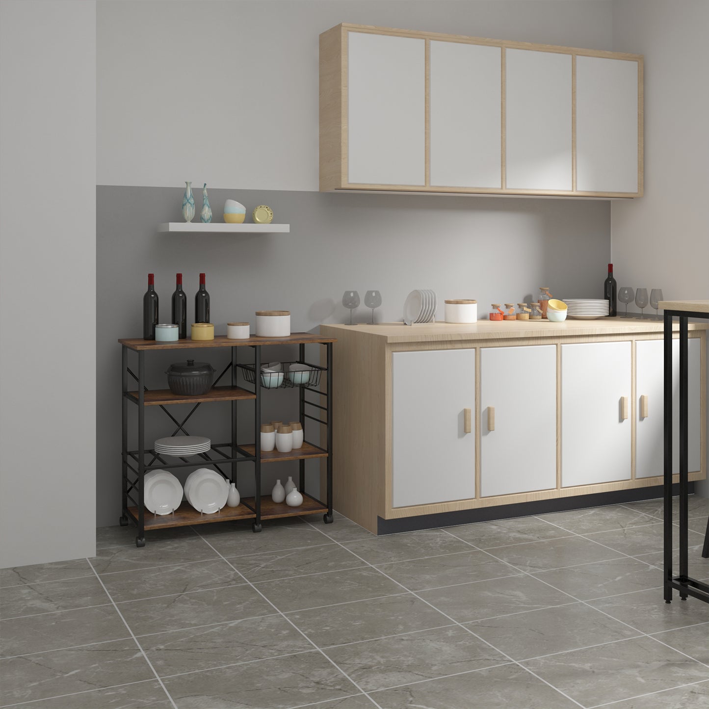 Carrello Ferro e Legno - Grande